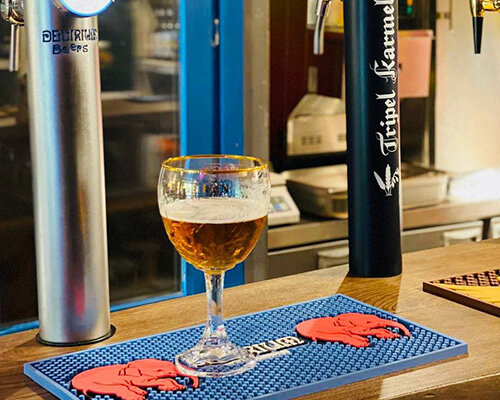 Гримберген Блонд в магазине-баре "Пивной Герцог"