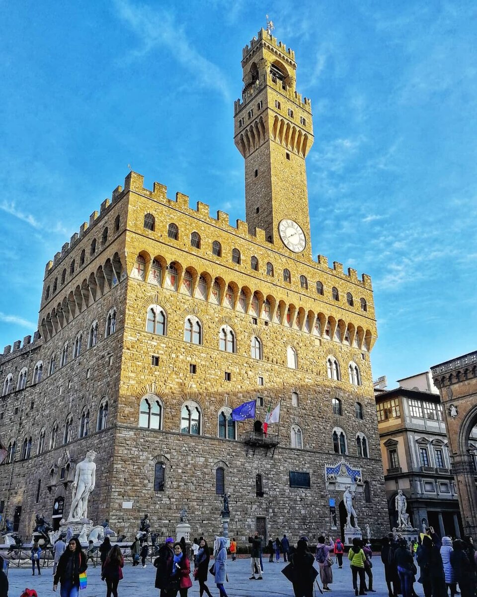Палаццо Веккио на площади Синьории, Флоренция