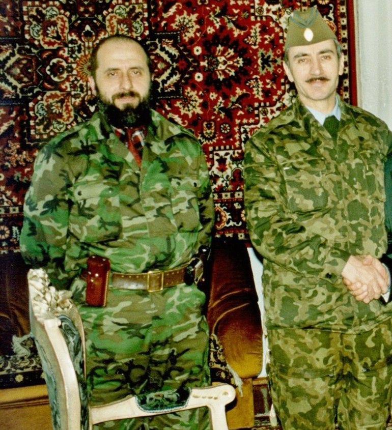 Джохар Дудаев и Зелимхан Яндарбиев