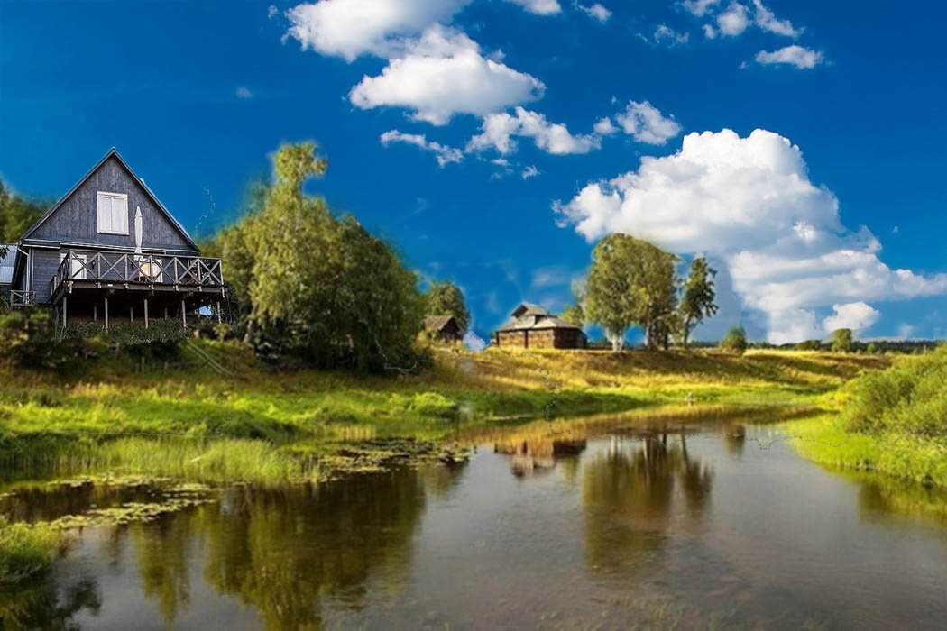 Вот моя деревня, вот мой дом родной