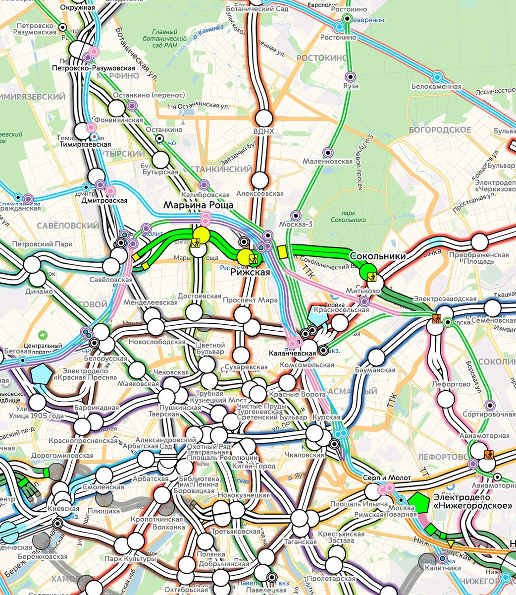 Развитие метрополитена в москве дзен