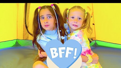 Nastya and Evelyn - funny stories about friendship and school