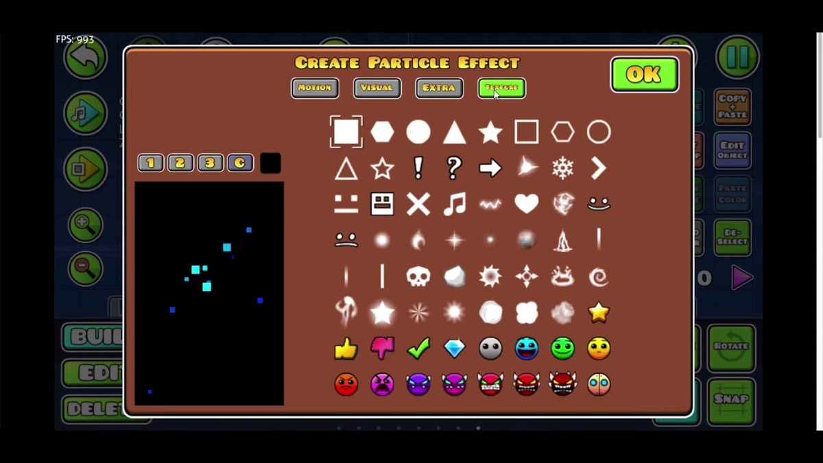 Геометрия 2.2 лайт. Редактор частиц геометри Даш 2.2. ГД 2.2 Dash. Geometry Dash редактор. Редактор частиц в Geometry Dash