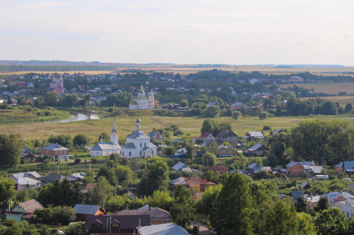 Суздаль как на ладони. Лучшая смотровая площадка в городе | Записки  любителя путешествий | Дзен