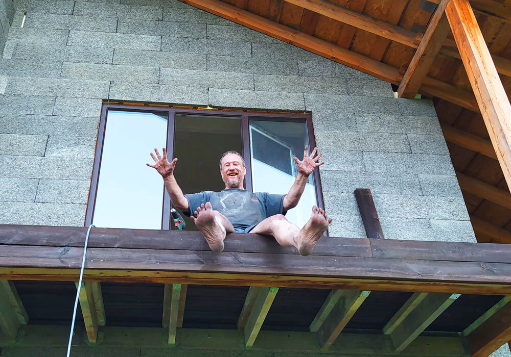 Дом, балкон и всё такое...