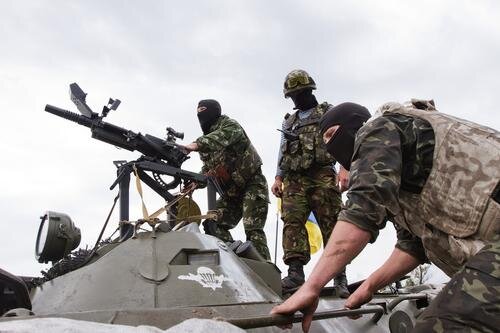 Украинские военные, Sergii Kharchenko / globallookpress.com
