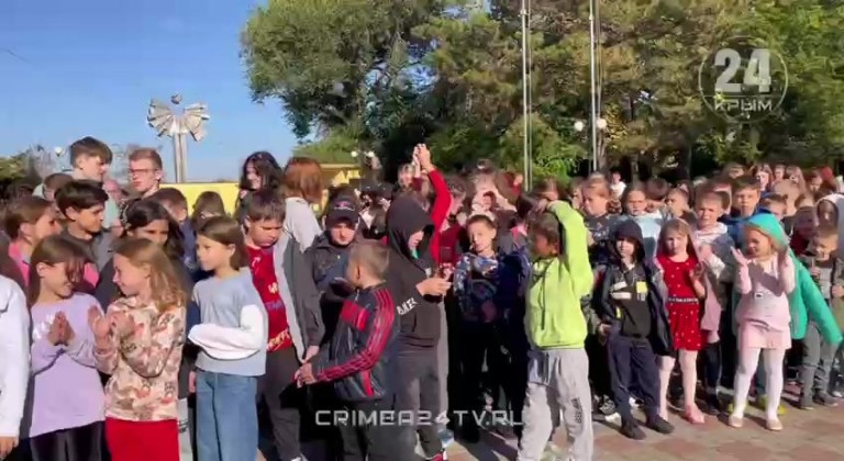 Дети Херсонской области приехали в Крым на отдых