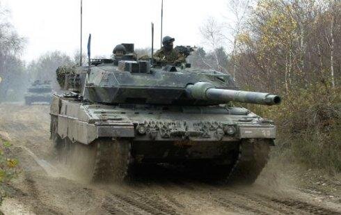 Танк Леопард 2A6. Фото: Википедия