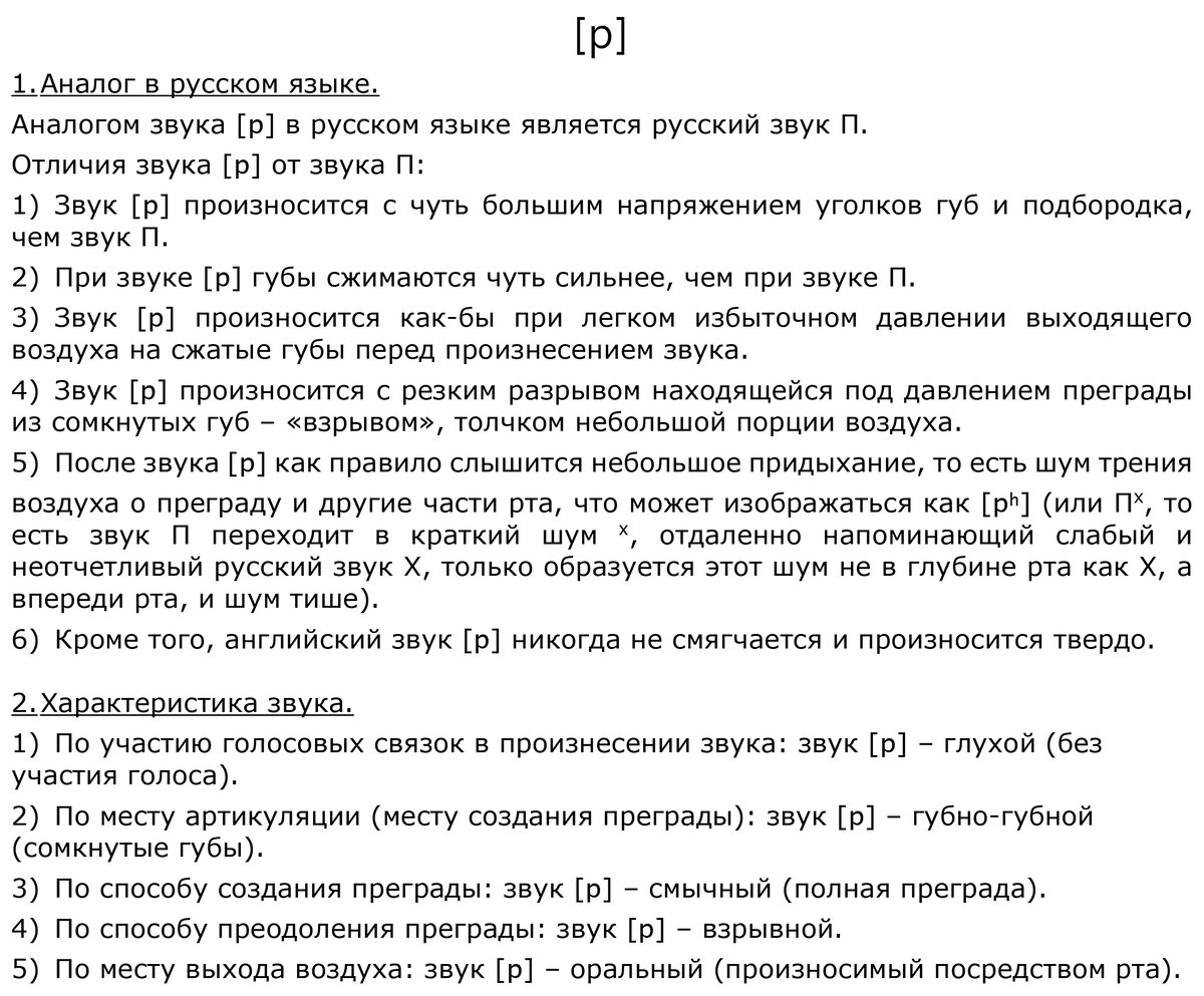 b] & [p] – взрывные напряженные Б и Пʰ | Учите английский? | Дзен