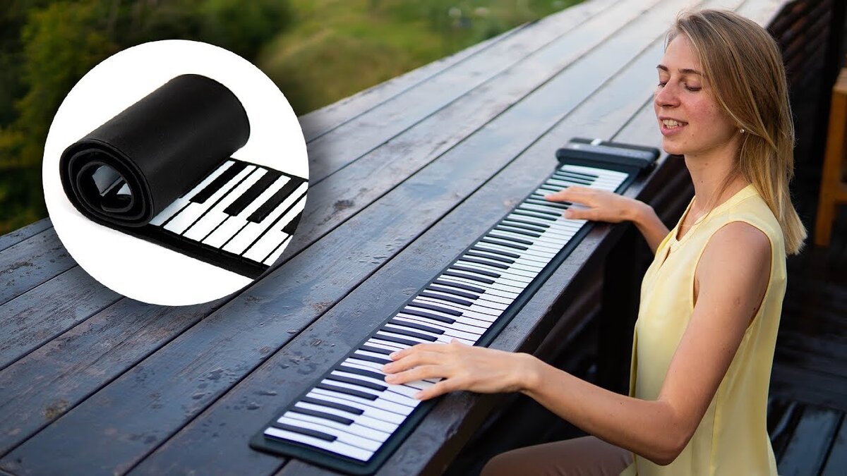 Гибкое пианино, фото с YouTube  канала Solozar