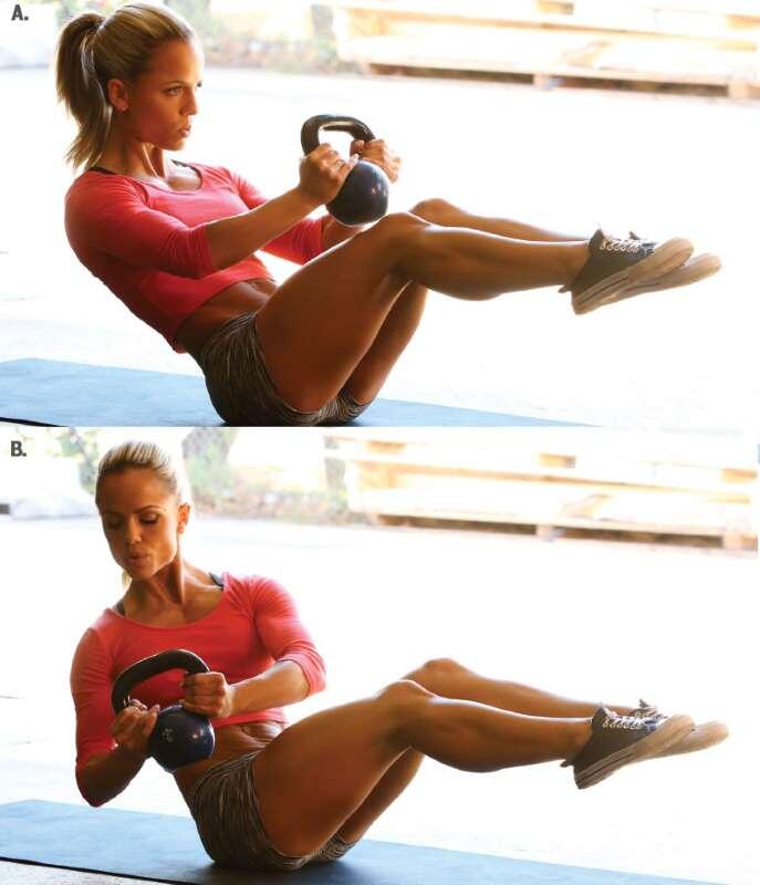 Прокачка пресса. передние пучки дельт так же получают нагрузку из-за удержания веса снаряда.