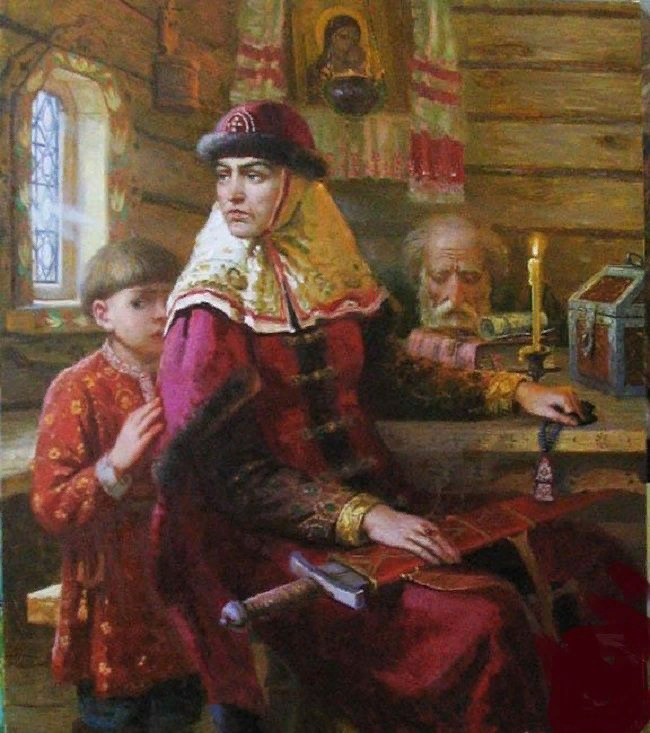 Николай Комаров. Марфа-посадница. 