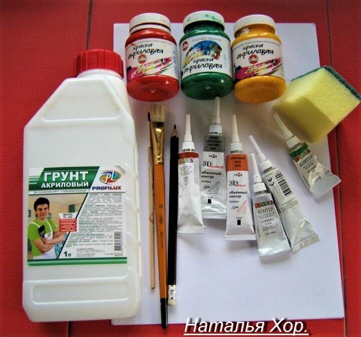 Требуемые материалы