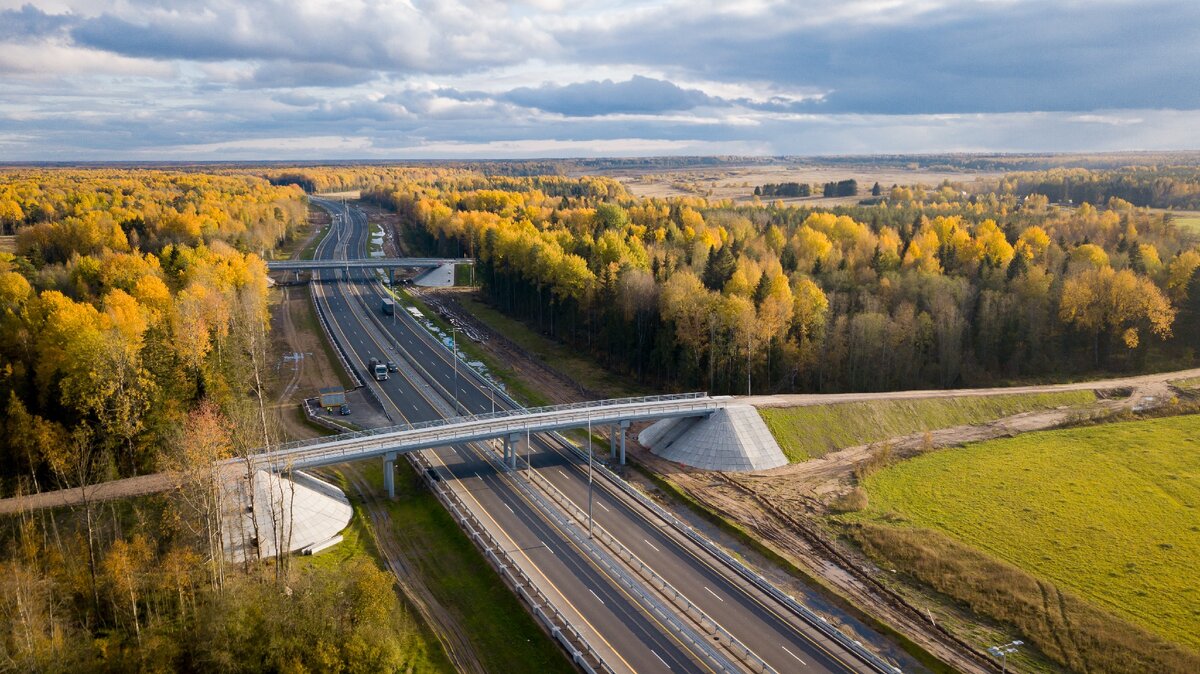 Пересечения с местными дорогами