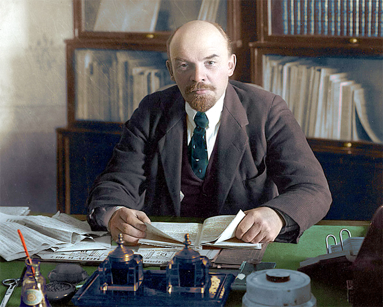 В.И. Ульянов (Ленин), колоризация фото Klimbim