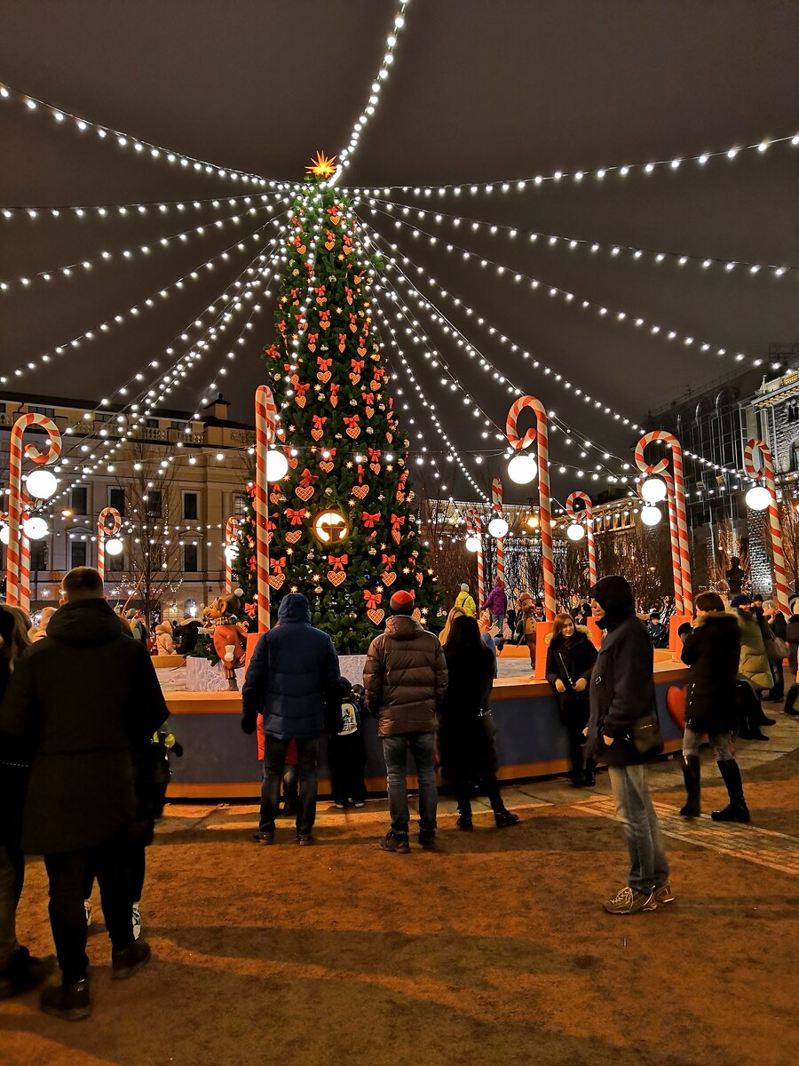 Московская площадь санкт петербург новогодняя