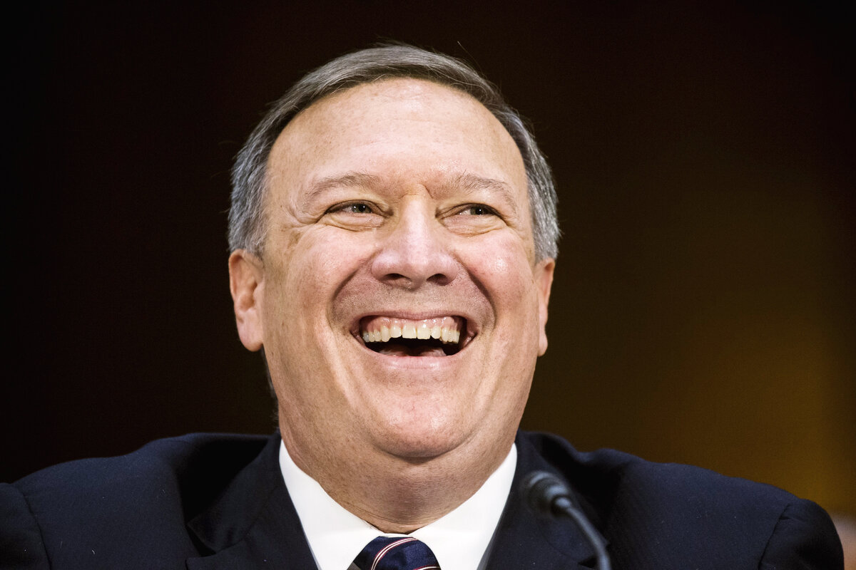 Госсекретарь США Майк Помпео