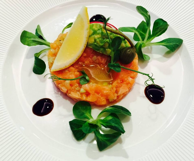 Тар-тар из лосося