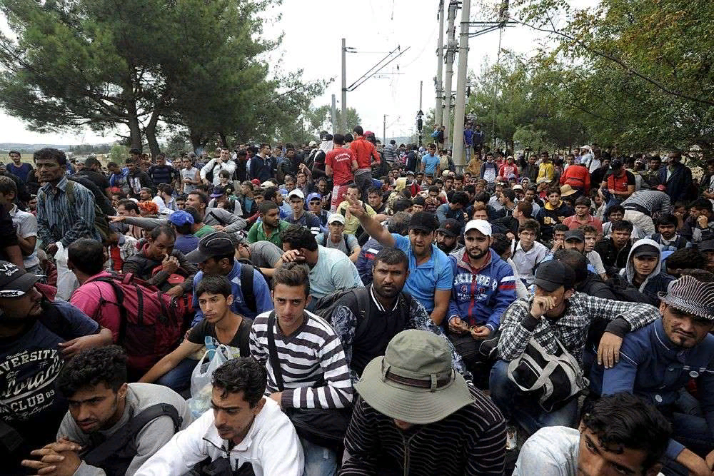 Мигранты в Европе. Беженцы в Европе.