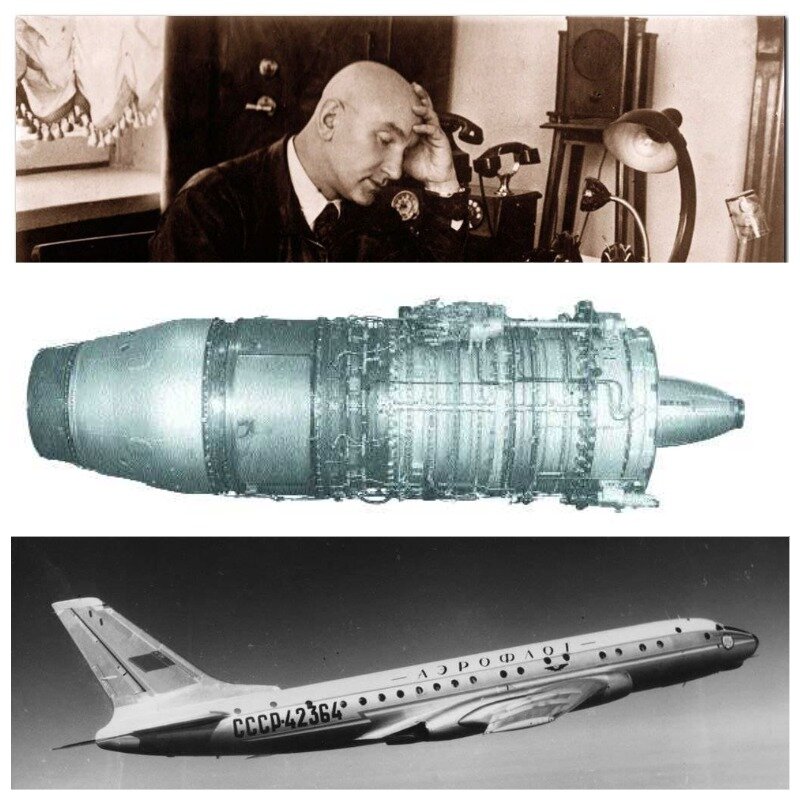 Микулин А.А., двигатель АМ-3 и самолет Ту -104