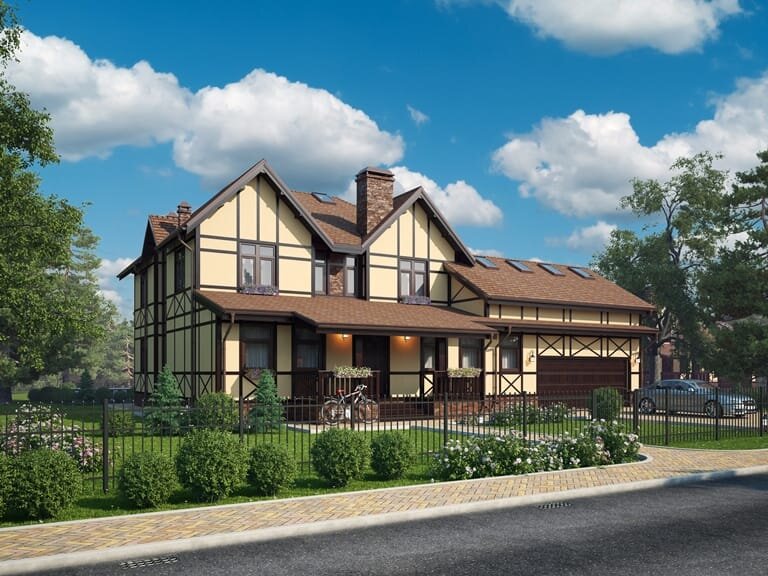 Проект Лимбург с блоком для персонала (369 кв.м.)