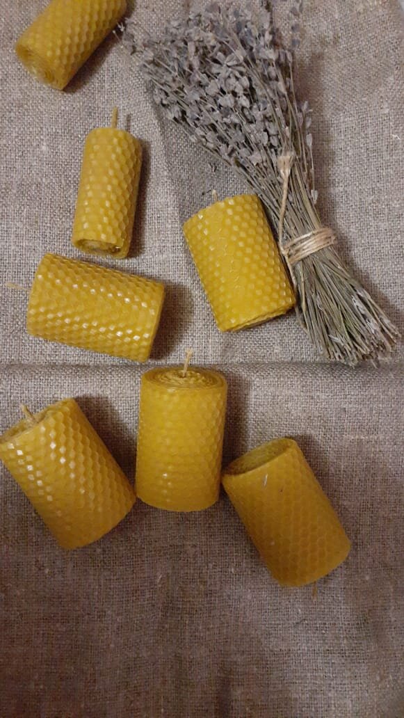 Свечи из натуральной вощины