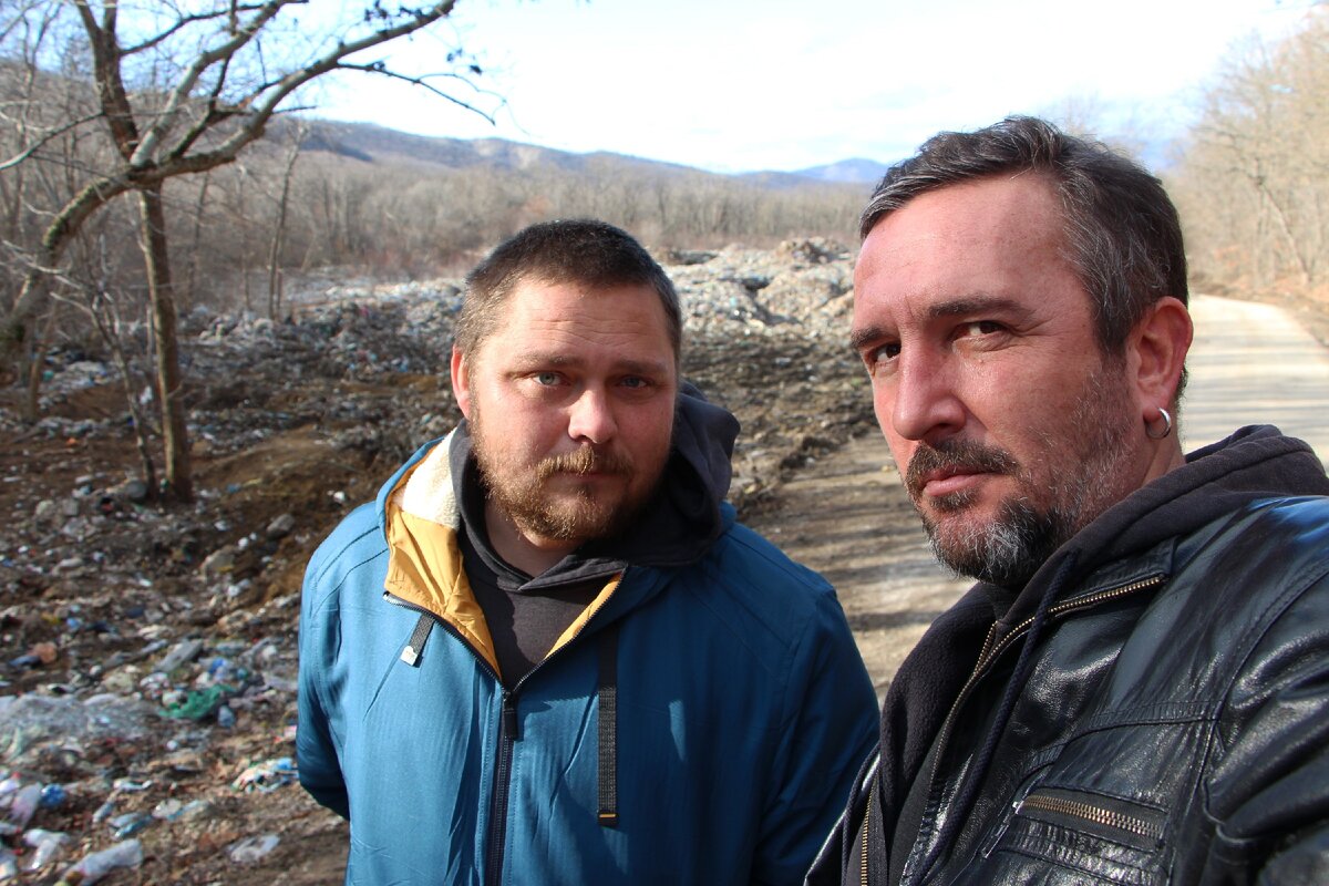 Кизилташская свалка. Крым. Январь 2020