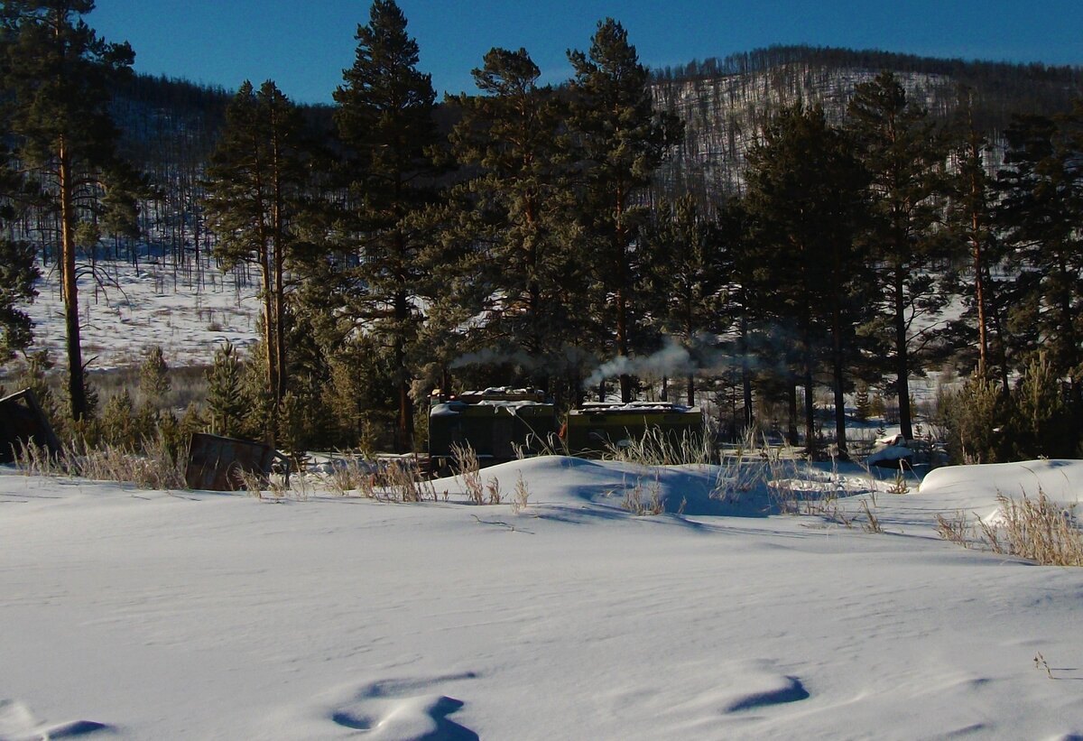 Полевой лагерь.