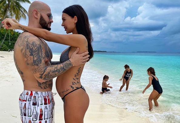 Отдых пары на Мальдивах