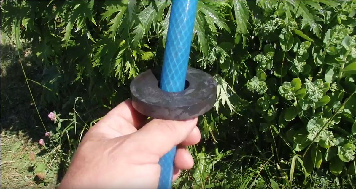 Намагничивание воды выглядит примерно вот так.