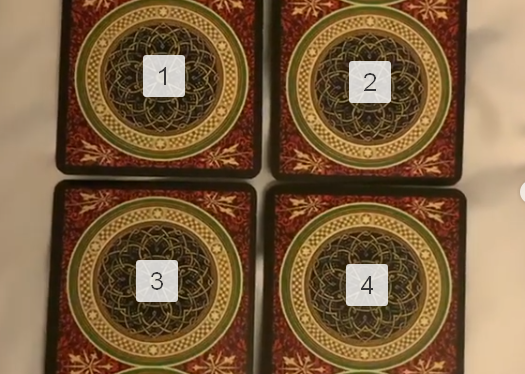 выбирайте 1 из 4 карт