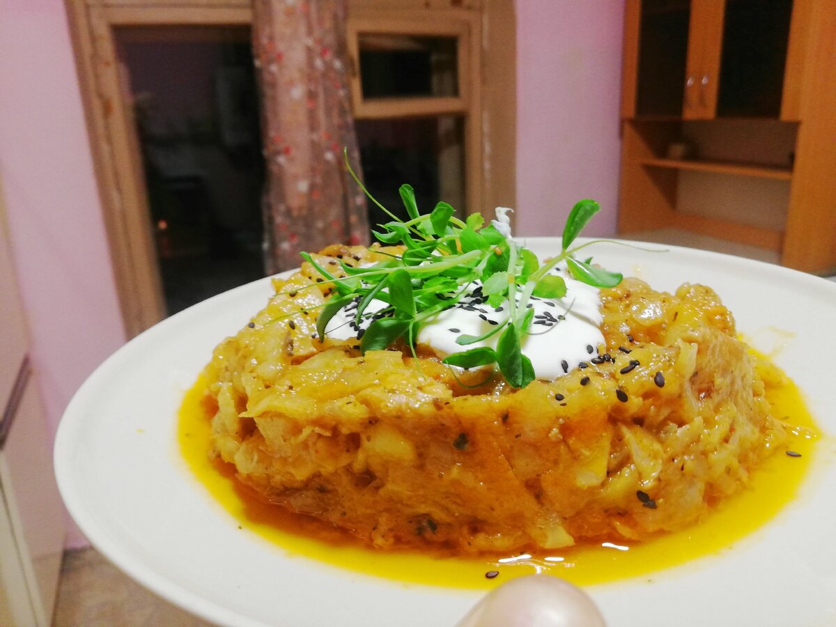 Вариант Оформления блюда.