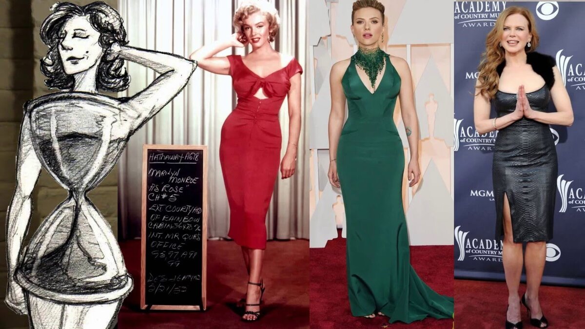 Тип женской фигуры - Песочные часы