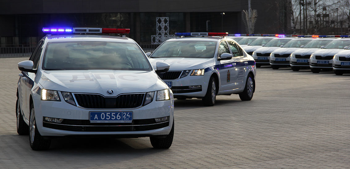 Skoda Октавия полиция