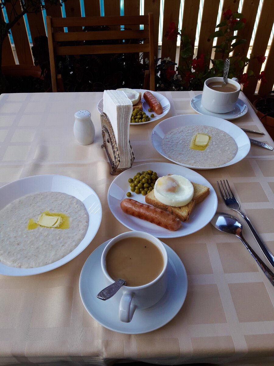 Отель Альбатрос Анапа завтрак