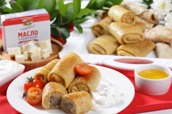 Вкусные блинчики с печенью ТМ «ЕРМОЛИНО»