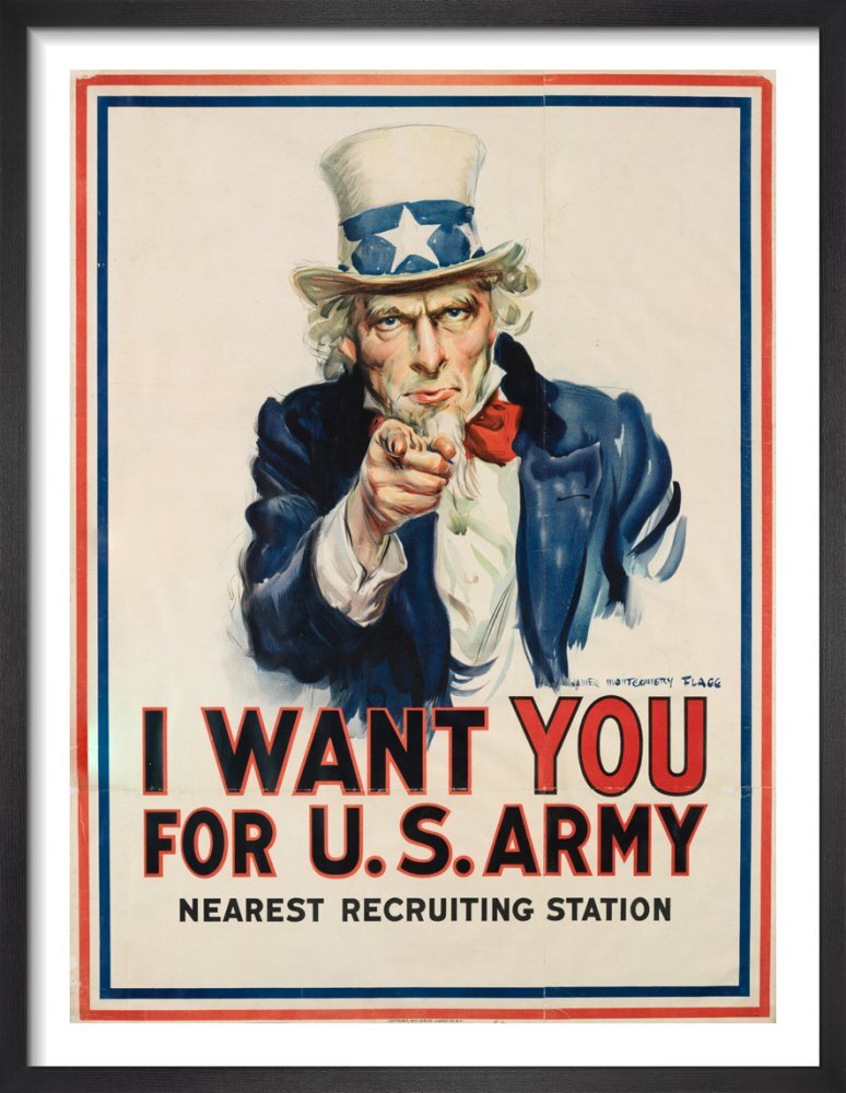 Дядя Сэм тебя хочет. Или вас?