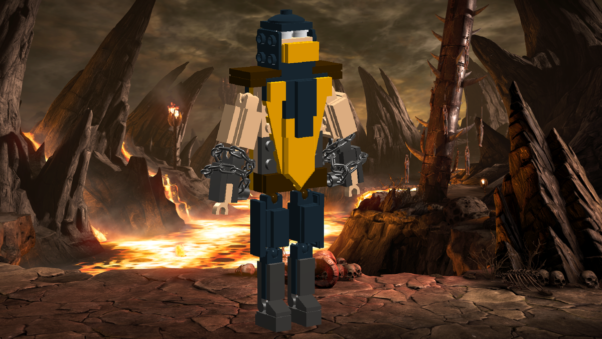 фигурка, сделанная в LEGO Digital Designer