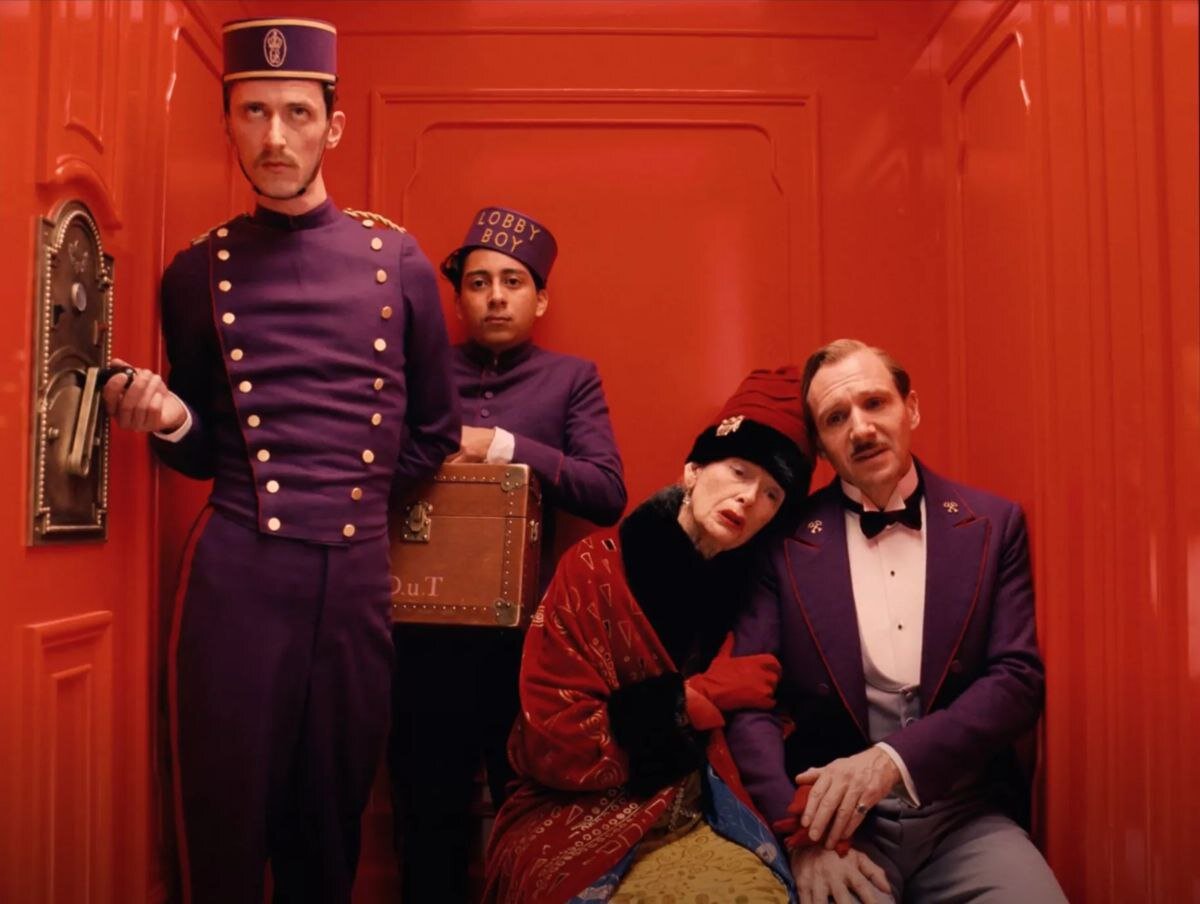 Кадр из фильма "Отель Гранд Будапешт"