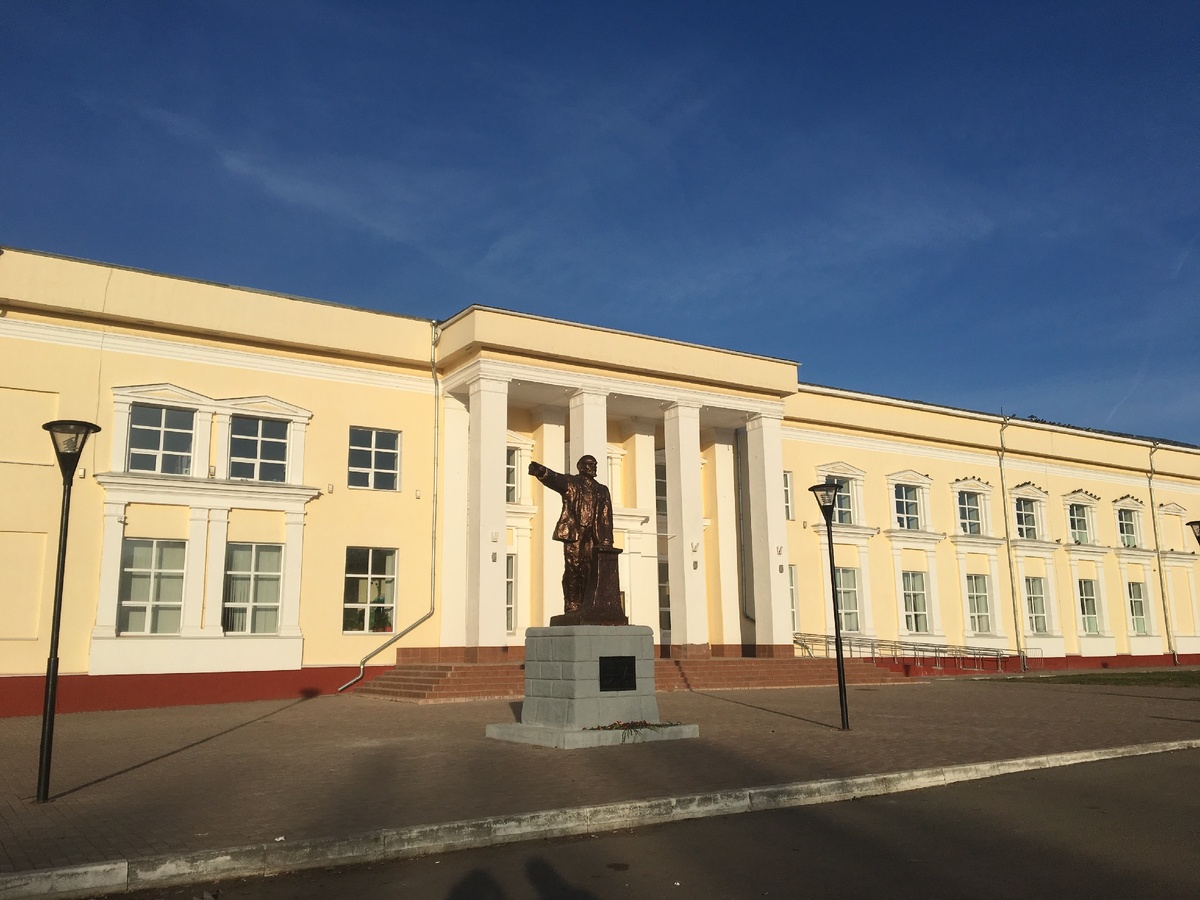 Дом культуры на Народной Площади, г Переславль-Залесский