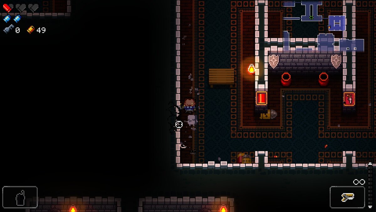 Впервые вижу человечка около трещины!