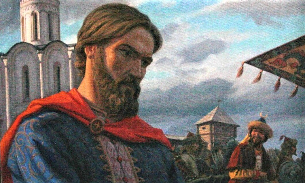 Александр Невский (фотография фрагмента картины взята из интернета)