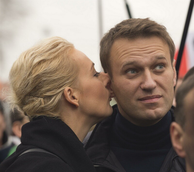 Алексей навальный с женой фото