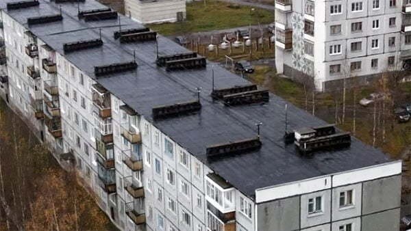 Типичная панельная пятиэтажка