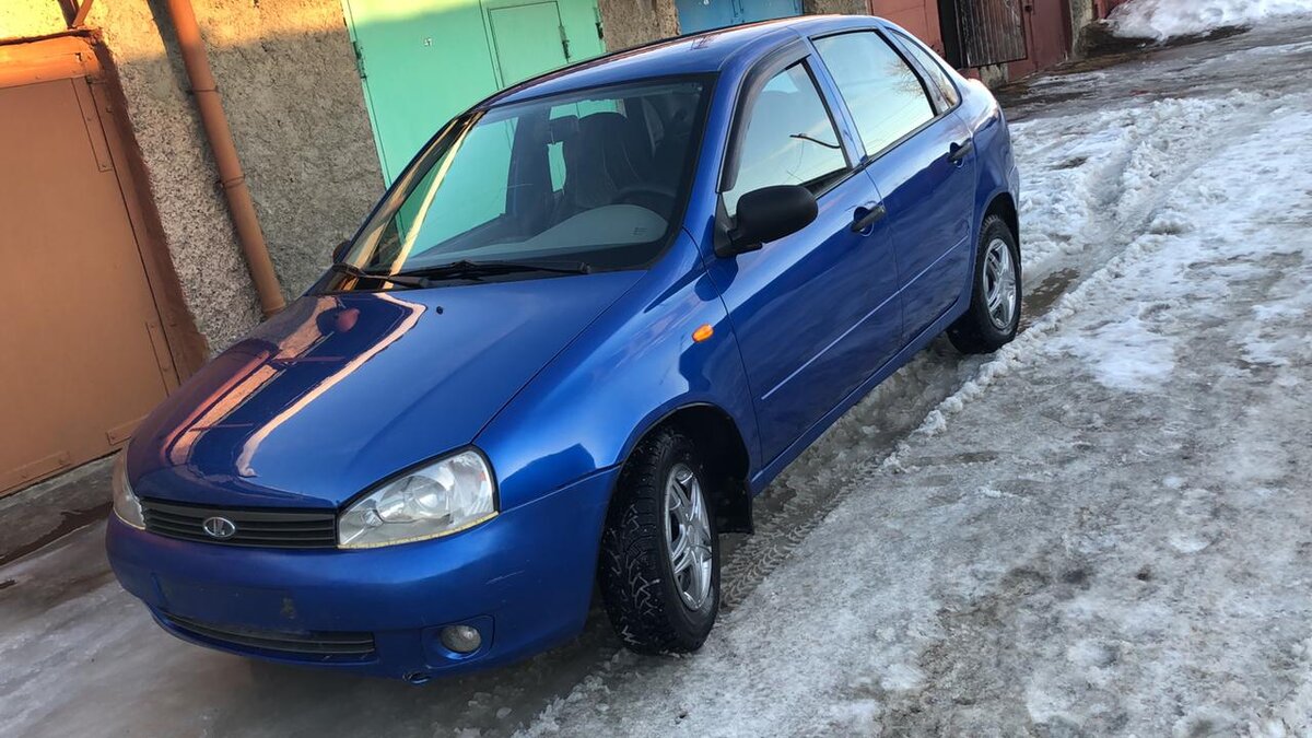 Ваз1183 Kalina 2007год пробег 223.000км