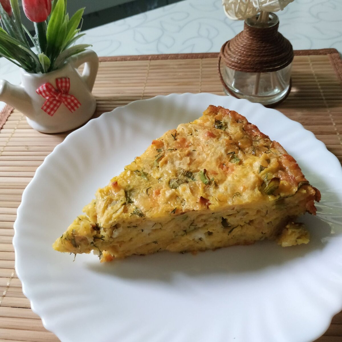 Рваный пирог из лаваша