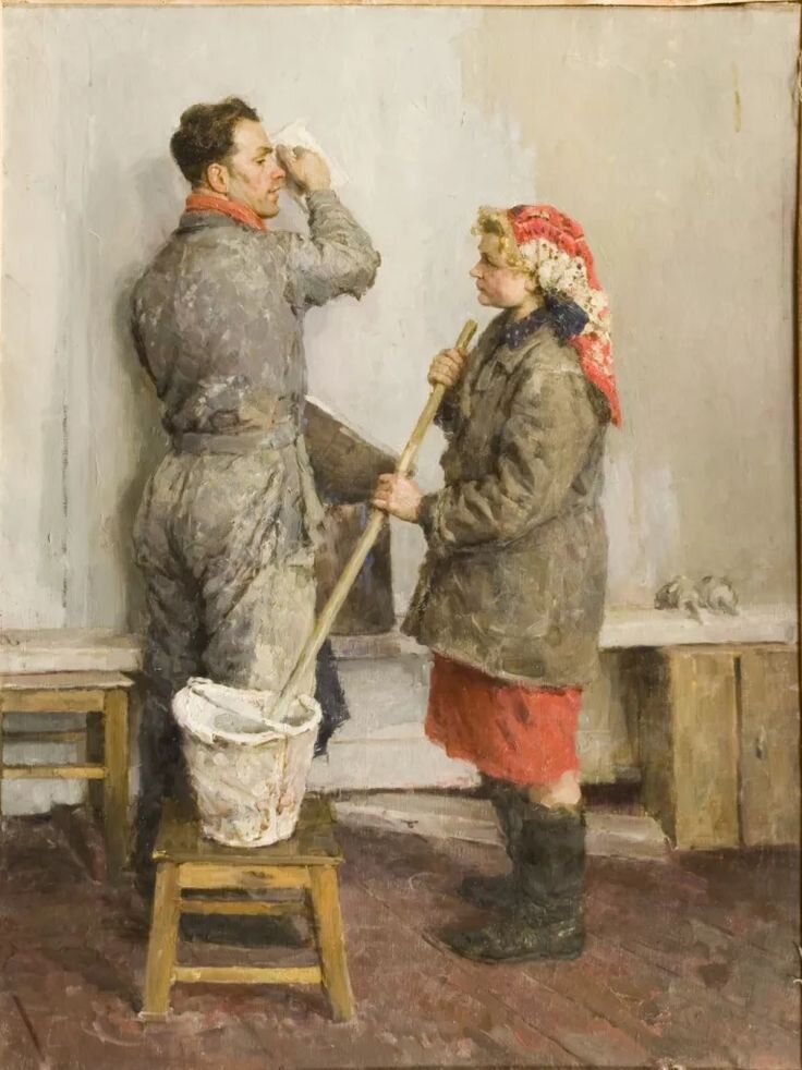 "Штукатуры", Козлов Э.