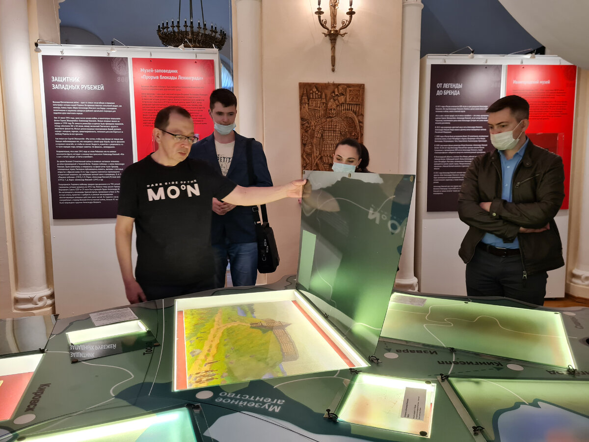 Открытие выставки "Золотая легенда Руси"