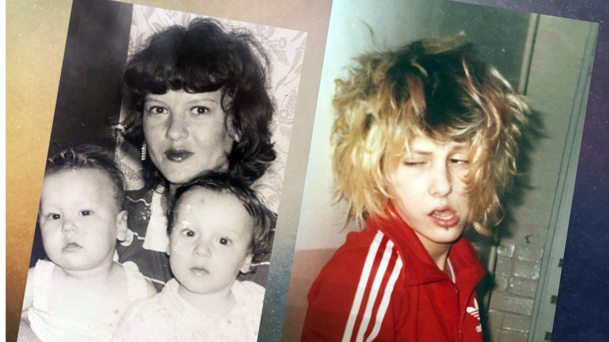 Ирина Горбачёва с мамой и с братом-двойняшкой ,и в юности – сорванец