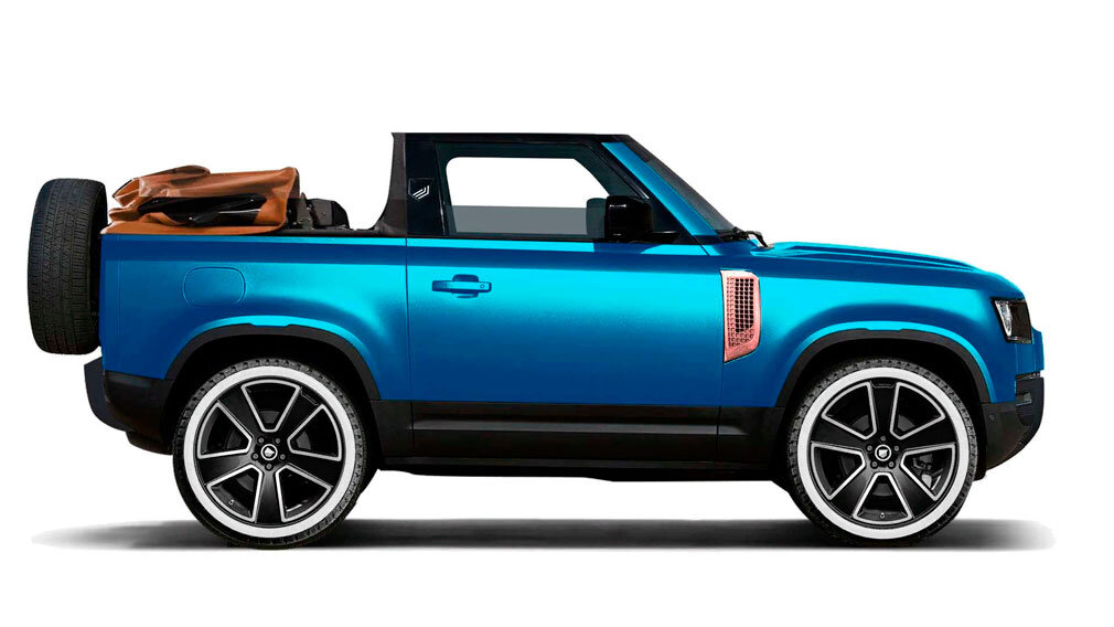 Heritage Customs Land Rover Defender Convertible